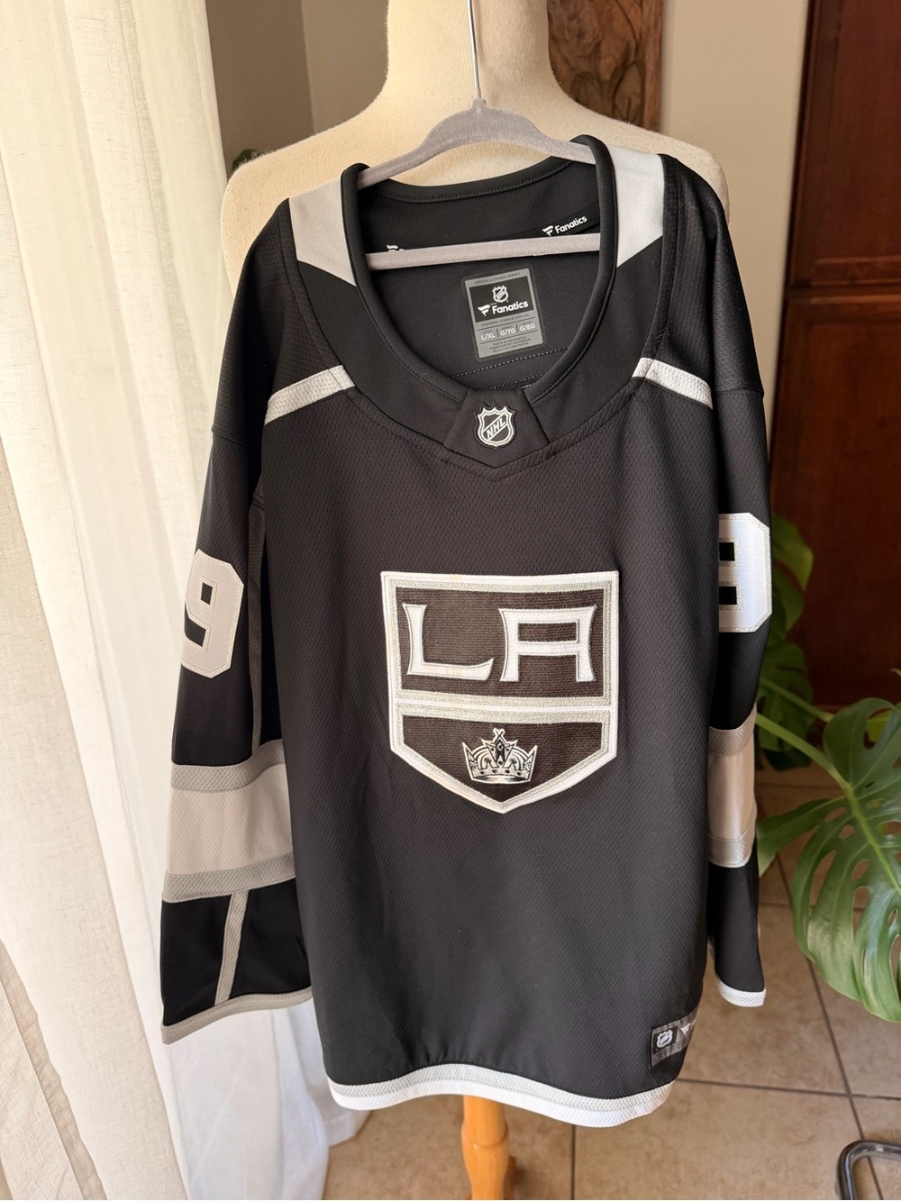 LA Kings Kempe #9 Fanatics NHL Jersey Youth L/XL